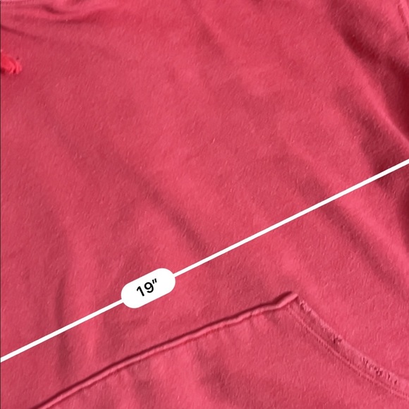Aerie red oversized hoodie - Picture 4 of 4
